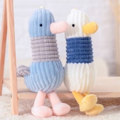 Patinho azul e cinzento
