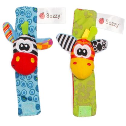 Pulseiras e meias para bebés