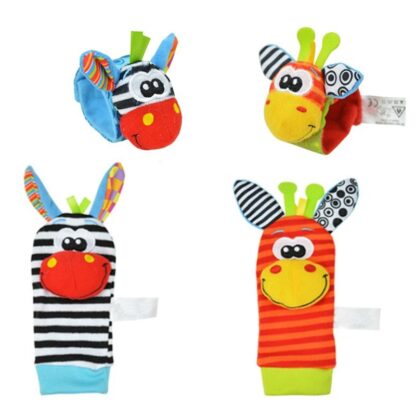 Pulseiras e meias para bebés