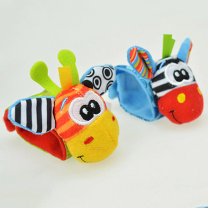 Pulseiras e meias para bebés