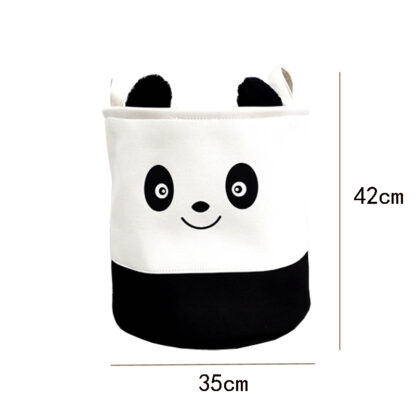 Cesto de arrumação - panda